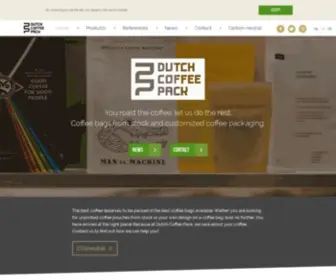 Dutchcoffeepack.com(Dutch Coffee Pack) Screenshot