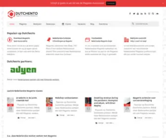 Dutchento.org(Nederlandse Magento Community) Screenshot