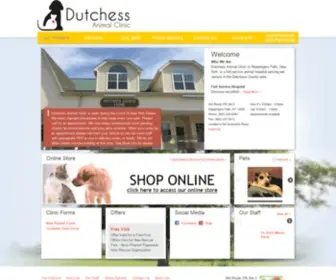 Dutchessanimalclinic.com(Dutchess Animal Clinic) Screenshot