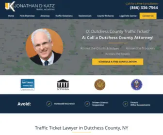 Dutchesscountynyticketlawyer.com(Traffic Ticket Lawyer in Dutchess County) Screenshot