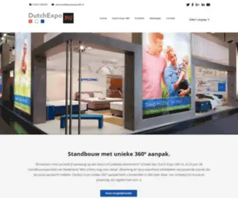 Dutchexposervices.nl(Standbouw) Screenshot