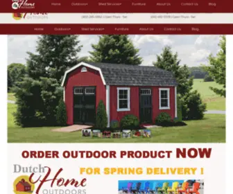 Dutchhomeoutdoors.com(Quality Outdoor Furniture) Screenshot