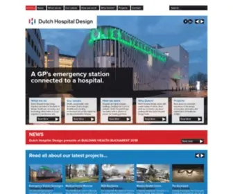 Dutchhospitaldesign.com(Dutch Hospital Design) Screenshot