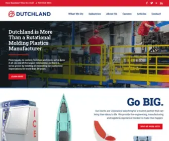 Dutchland.com(Dutchland Plastics) Screenshot