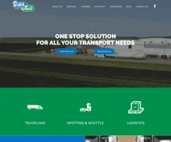 Dutchmaid.com(Dutch Maid Logistics) Screenshot