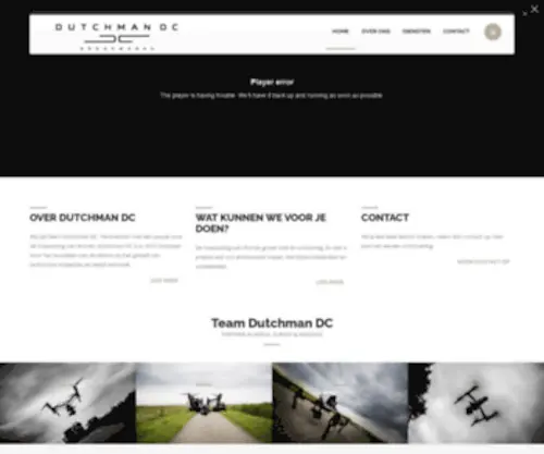 Dutchmandc.com(Drone Company) Screenshot