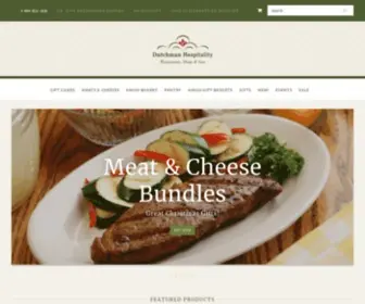 Dutchmanonline.com(Dutchman Hospitality Online Store) Screenshot