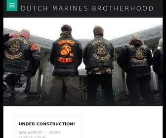 Dutchmarinesbrotherhood.nl(Dutch Marines Brotherhood) Screenshot