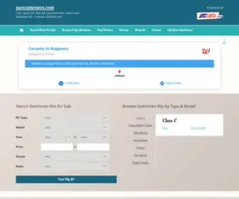 Dutchmenrvs.com(New & Used Dutchmens for Sale) Screenshot