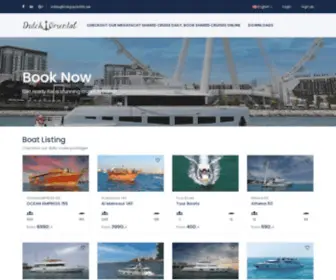 Dutchoriental.com(Dutch Oriental Megayachts LLC Dubai) Screenshot