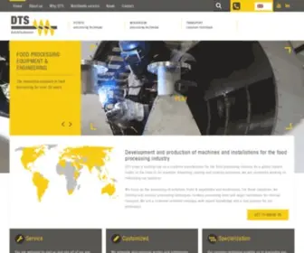 Dutchtecsource.com(Machine manufacturer for the food processing industry) Screenshot