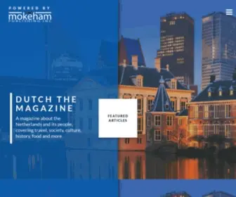 Dutchthemag.com(The Magazine by Mokeham Publishing Inc) Screenshot