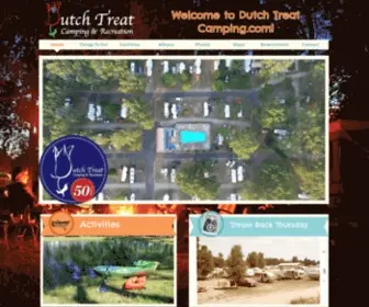 Dutchtreatcamping.com(Great Campgrounds) Screenshot