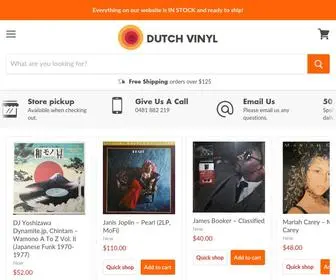 Dutchvinyl.com.au(Buy online LPs) Screenshot