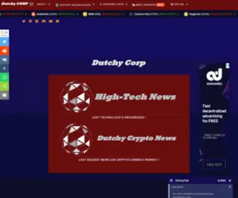 Dutchycorp.space(Learn How to earn your First Bitcoin) Screenshot