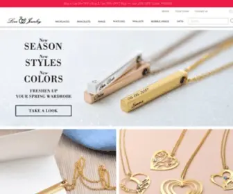 Dutelly.com(Custom and Fashion Jewelry) Screenshot