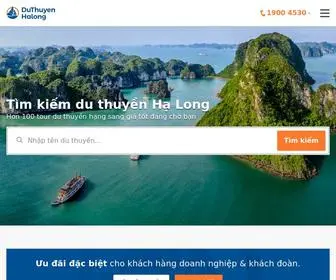 Duthuyenhalong.com(Du Thuyền Hạ Long) Screenshot