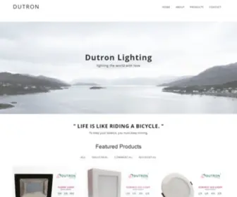 Dutronlighting.com(Dutron Lighting) Screenshot