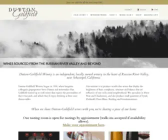 Duttongoldfield.com(Dutton-Goldfield Winery) Screenshot