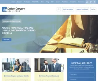 Duttongregory.co.uk(Dutton Gregory Solicitors) Screenshot