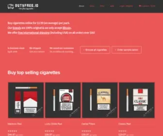 Dutyfree.io(Buy cigarettes online) Screenshot