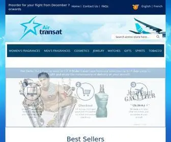 Dutyfreeairtransat.com(Air Transat) Screenshot