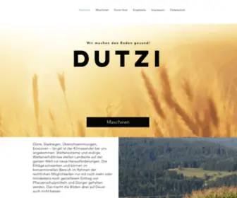 Dutzi.de(DUTZI® Agrar Systeme GmbH) Screenshot