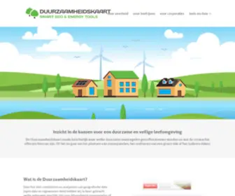 Duurzaamheidskaart.nl(Duurzaamheidskaart) Screenshot