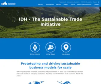 Duurzamehandel.com(The sustainable trade initiative) Screenshot