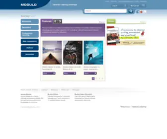 Duvaleducation.com(School books and educational materials for elementary and secondary student in Canada. Modulo) Screenshot