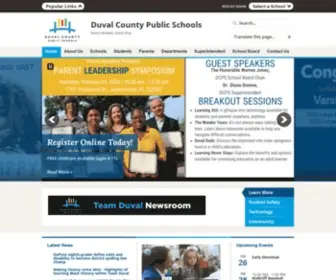 Duvalschools.org(Duval County Public Schools) Screenshot