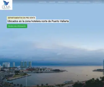 Duvavallarta.com(Condominios en la Zona Hotelera de Puerto Vallarta) Screenshot