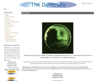 Duversity.org(Bennett) Screenshot