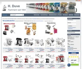 Duveshop.de(Hochwertige) Screenshot