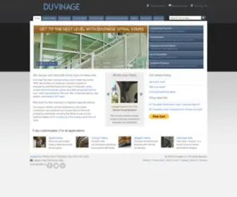 Duvinage.com(Duvinage and Sharon Stairs) Screenshot