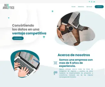 Duxanalytics.com(Dux Analytics) Screenshot