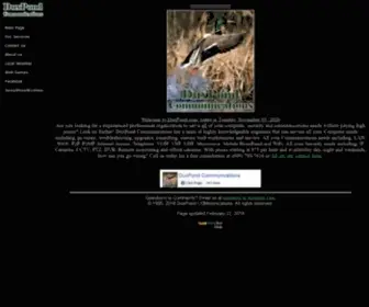 Duxpond.com(Munications) Screenshot