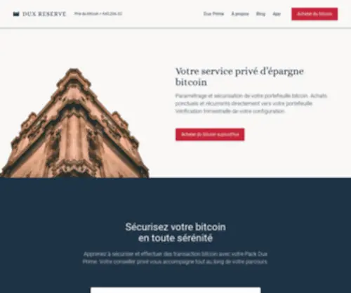 Duxreserve.fr(Duxreserve) Screenshot
