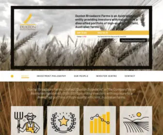 Duxtonbroadacre.com(Duxton Broadacre Farms) Screenshot