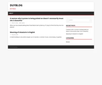 Duyblog.com(DuyBlog) Screenshot