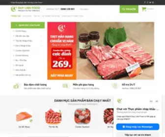 Duylinhfood.com(Duy Linh Food) Screenshot