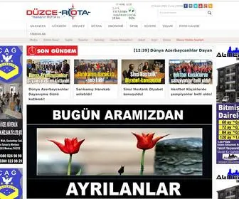 Duzcerota.com(Düzce Rota) Screenshot