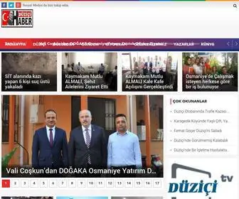 Duzicihaber.com(Düziçi) Screenshot