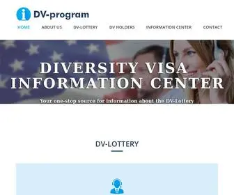 DV-Program.com(Diversity Visa Information Center) Screenshot