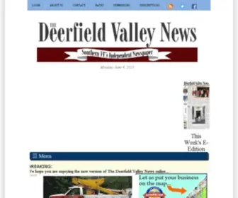 Dvalnews.com(The Deerfield Valley News) Screenshot