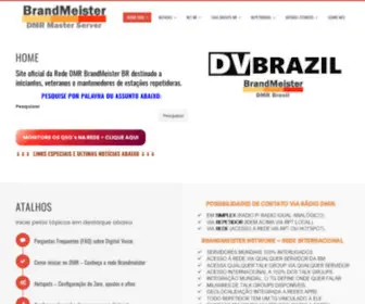 DVbrazil.com.br(BrandMeister Brasil) Screenshot