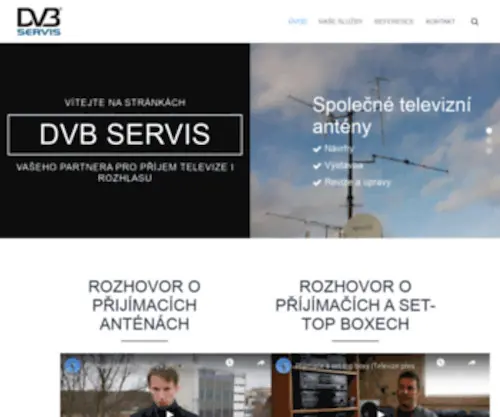 DVbservis.cz(Úvod) Screenshot