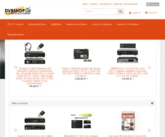 DVBshop.net(TechnoTrend,Mystique,Digital Devices,Tevii) Screenshot