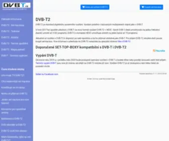 DVBT.cz(Aktutální informace o DVB) Screenshot