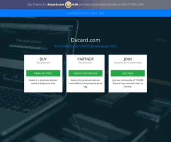 Dvcard.com(Dvcard) Screenshot